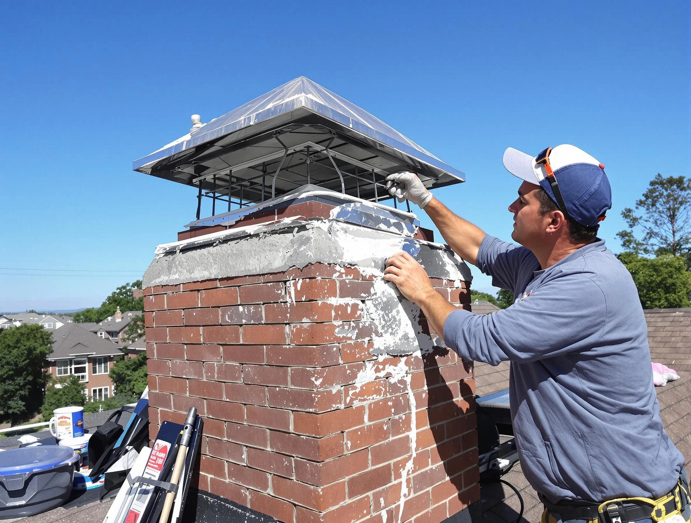 Chimney Crown Services service in Cottonwood Heights, UT